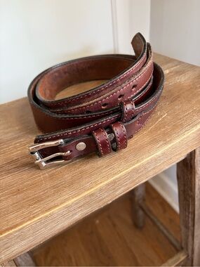 HANKS “THE RANGER” 1.5” Leather Belt / Ms-Sz 40